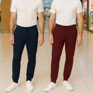 Weatherproof Vintage Men's Jogger 2-pack Color Blue&red Size L